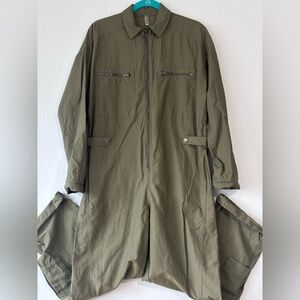 Free People FP Movement Mesmerize Me Coveralls Utility Jumpsuit Size XS